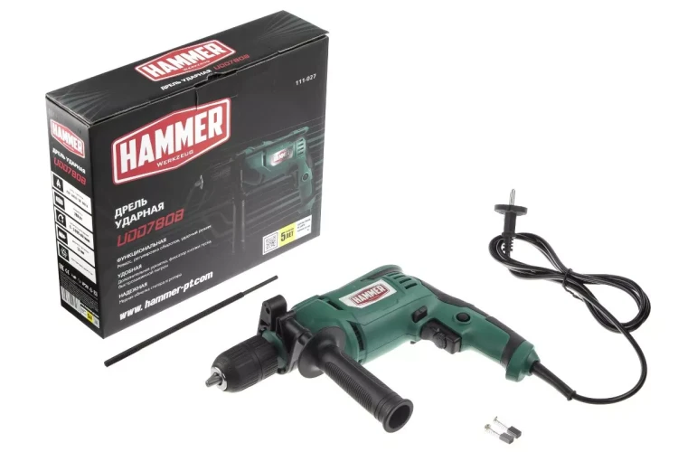 Дрель ударная HAMMER UDD780B купить в Ханты-Мансийске