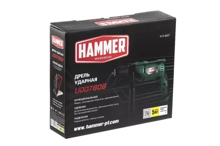 Дрель ударная HAMMER UDD780B купить в Ханты-Мансийске