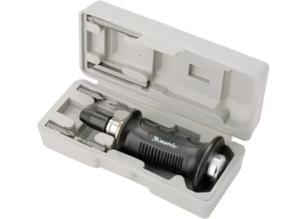 Отвертка ударно-поворотная 1/2&quot;, набор бит, 6 шт., черная ручка ПРОФИ, в пласт. боксе MATRIX 11561 купить в Ханты-Мансийске