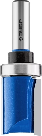 ЗУБР 28.6 x 38 мм, хвостовик 12 мм, фреза пазовая прямая с верхним подшипником, Профессионал (28756-28.6-38-12) купить в Ханты-Мансийске