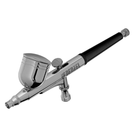 Аэрограф с верхним бачком AB1, 0.2/0.3/0.5 мм, 7 мл, 9 л/мин Denzel 57313 купить в Ханты-Мансийске