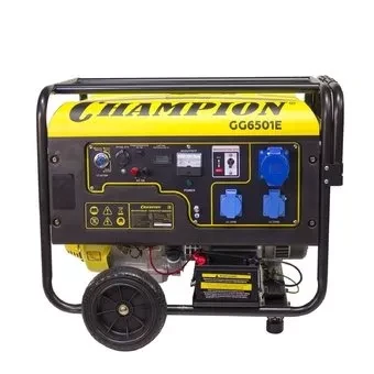 Генератор бензиновый CHAMPION GG6501E + ATS купить в Ханты-Мансийске