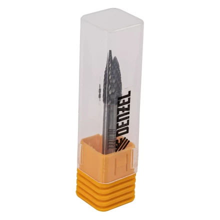 Борфреза по металлу твердосплавная Denzel, параболическая заостренная, тип-G, 8 мм, 72047 купить в Ханты-Мансийске