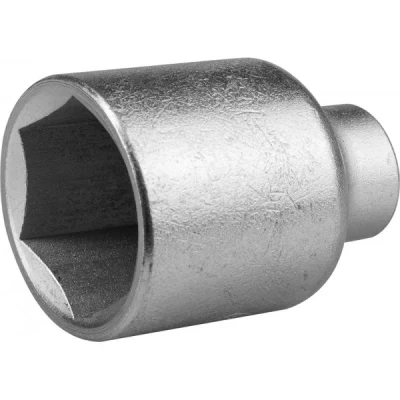 Головка торцовая НИЗ (1/2"), 40Х, шестигранная, оцинкованная, 27мм 2772-27