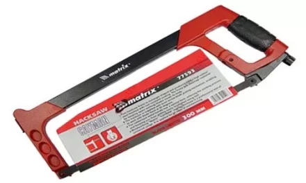 Ножовка по металлу MATRIX 300 мм биметаллическое полотно двухкомпонентная ручка 77593 купить в Ханты-Мансийске