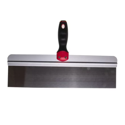 Шпатель фасадный из нержавеющей стали, 450 мм, двухкомпонентная ручка, широкое полотно Matrix 85543 купить в Ханты-Мансийске