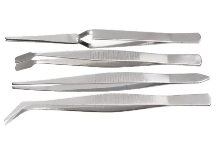 Набор пинцетов из нержавеющей стали 4 шт SPARTA 914845 купить в Ханты-Мансийске
