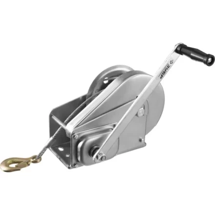 Лебедка ручная барабанная ЗУБР &quot;ПРОФЕССИОНАЛ&quot;, подъемная, тросовая, 1.3т, 8м 43117-1.3 купить в Ханты-Мансийске