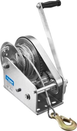Лебедка ручная барабанная ЗУБР &quot;ПРОФЕССИОНАЛ&quot;, подъемная, тросовая, 1.3т, 8м 43117-1.3 купить в Ханты-Мансийске