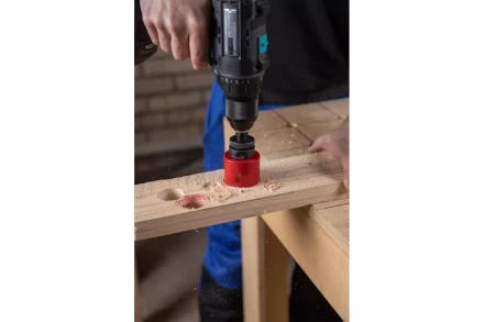 Коронка биметаллическая HAMMER Ф51х38мм 5/8" BiMETALL (224-010) купить в Ханты-Мансийске