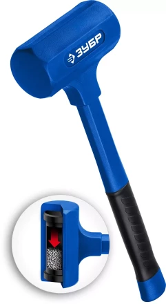 ЗУБР БМО, 60 мм, 1800 г, безынерционный молоток, Профессионал (2049-1800) купить в Ханты-Мансийске