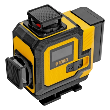 Лазерный уровень мультипризменный DLV-360-4C, 30 м, зеленый луч, Li-Ion 2,4 Aч, кейс// Denzel 35081 купить в Ханты-Мансийске