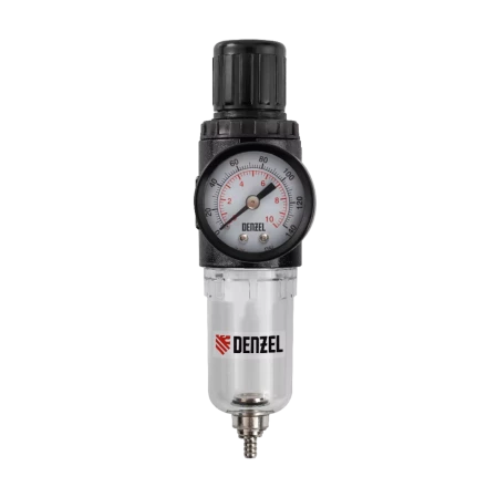 Фильтр-регулятор Denzel FR1500, 10 бар, 1500 л/мин, 1/4", 57459 купить в Ханты-Мансийске