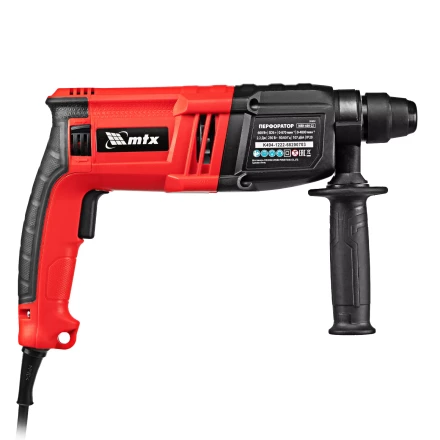 Перфоратор электрический MTX MRH-600-22, SDS-Plus, 600 Вт, 2,2 Дж, 3+1 режима 26682 купить в Ханты-Мансийске