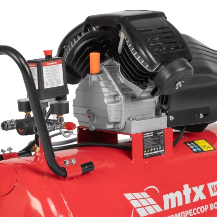 Компрессор воздушный MTX КК-2200/100, 2,2 кВт, 350 л/мин, 100 л, прямой привод, масляный купить в Ханты-Мансийске