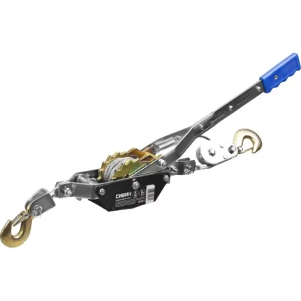 Лебедка ручная рычажная СИБИН, тросовая, 2т, 3м 43125-2 купить в Ханты-Мансийске