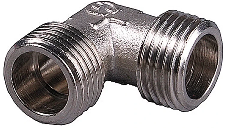 Уголок GENERAL FITTINGS никелированная латунь, ш/ш, 1/2" 51071-S/S-1/2 купить в Ханты-Мансийске
