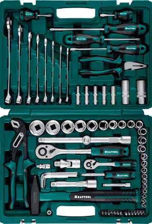 Универсальный набор инструмента, 76 предм. 27889-H76 купить в Ханты-Мансийске