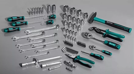 Универсальный набор инструмента, 76 предм. 27889-H76 купить в Ханты-Мансийске