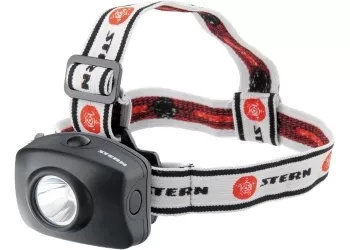 Фонарь наголовный, светодиодный. 1 super Led, 3хААА, Stern 90564 купить в Ханты-Мансийске