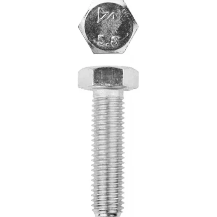 Болт ЗУБР &quot;МАСТЕР&quot; с шестигранной головкой, ГОСТ 7798-70, класс прочности 5.8, оцинкованный, M12x50мм, 5кг 303080-12-050 купить в Ханты-Мансийске
