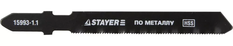 Полотна STAYER "PROFI", T118G, для эл/лобзика, HSS, по металлу (0,5-1,5мм), EU-хвост., шаг 1,1мм, 50мм, 2шт 15993-1.1_z01 купить в Ханты-Мансийске