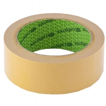 Лента клейкая двусторонняя 38 мм х 5 м на тканевой основе Сибртех 88710 купить в Ханты-Мансийске