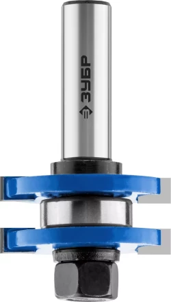 ЗУБР 41 x 19 мм, хвостовик 12 мм, фреза комбинированная пазо-шиповая, Профессионал (28732-41) купить в Ханты-Мансийске