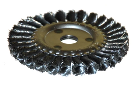 Щетка для УШМ дисковая ф22,2/200 мм, ст.витая 1/20 51587 купить в Ханты-Мансийске