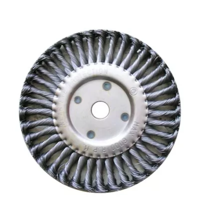 Щетка для УШМ дисковая ф22,2/200 мм, ст.витая 1/20 51587 купить в Ханты-Мансийске