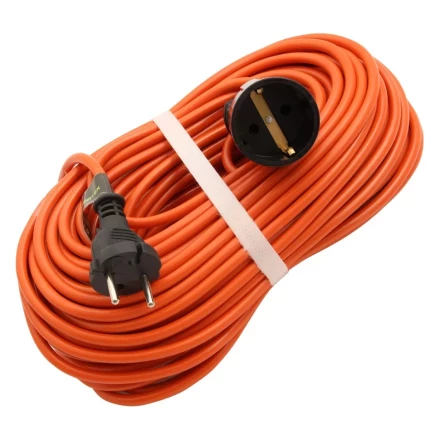 Удлинитель-шнур силовой Сибртех 30 м, 6А, тип УХз6, ПВС, 1 розетка без заземления 95813 купить в Ханты-Мансийске