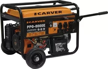 Генератор бензиновый CARVER PPG- 8000-Е-3 LT-190F купить в Ханты-Мансийске