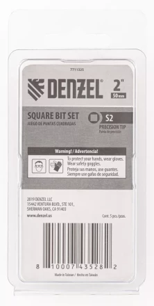 Бита S2x50, 5 шт. Denzel 7711325 купить в Ханты-Мансийске