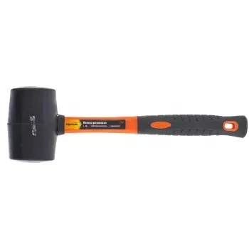 Киянка резиновая 680 г черная резина фибергласовая рукоятка SPARTA 11127 купить в Ханты-Мансийске