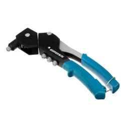 Заклепочник ручной Gross 40418, 290 мм, поворотный, 0-360, заклепки 2,4-3,2-4,0-4,8 мм