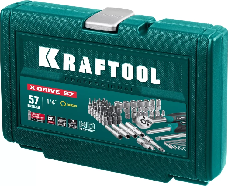Универсальный набор инструмента KRAFTOOL, 57 предм. 27885-H57 купить в Ханты-Мансийске