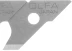 Лезвие OLFA перовое для CMP-1, 5х24,5х0,5мм, 15шт OL-COB-1 купить в Ханты-Мансийске