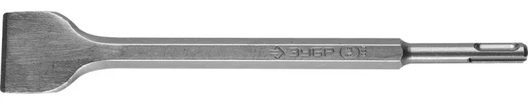 Зубило ЗУБР SDS-Plus плоское широкое для перфораторов, 40x250мм 29363-40-250 купить в Ханты-Мансийске