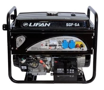 Бензогенератор LIFAN 5GF-5A купить в Ханты-Мансийске