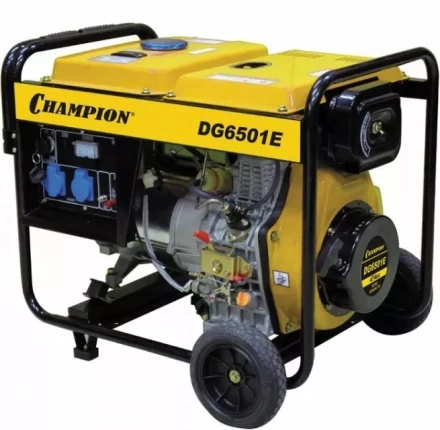 Генератор дизельный CHAMPION DG6501E купить в Ханты-Мансийске