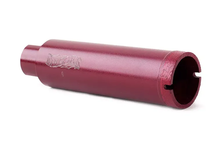 Сегментная алмазная коронка MESSER REDLINE по граниту диаметр 56 мм длина 100 мм купить в Ханты-Мансийске