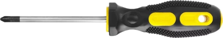 Отвертка STAYER &quot;MASTER&quot;, двухкомпонентная рукоятка, магнитный наконечник, PH2x100мм 2510-2-10_z01 купить в Ханты-Мансийске
