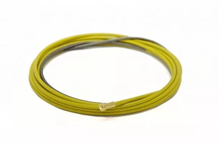 Канал стальной изолированный 1,2-1,6мм  желтый 4метра Aurora купить в Ханты-Мансийске