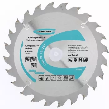 Пильный диск по дереву 160 x 20/16 x 24Т GROSS 73307 купить в Ханты-Мансийске