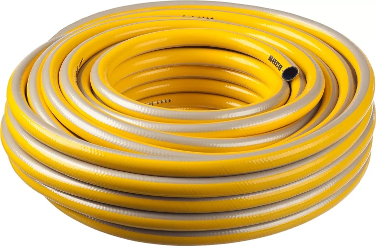 Шланг RACO "COMFORT" поливочный, 30атм., армированный, 3-х слойный, 1/2"х50м 40303-1/2-50 купить в Ханты-Мансийске