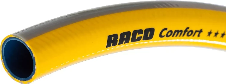Шланг RACO "COMFORT" поливочный, 30атм., армированный, 3-х слойный, 1/2"х50м 40303-1/2-50 купить в Ханты-Мансийске
