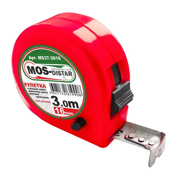 Рулетка измерительная MOS-DISTAR MS37-3016 купить в Ханты-Мансийске