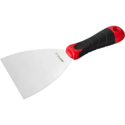 Шпатель ЗУБР &quot;МАСТЕР&quot;, профилированное нержавеющее полотно, 2к ручка, 100мм 10072-10 купить в Ханты-Мансийске