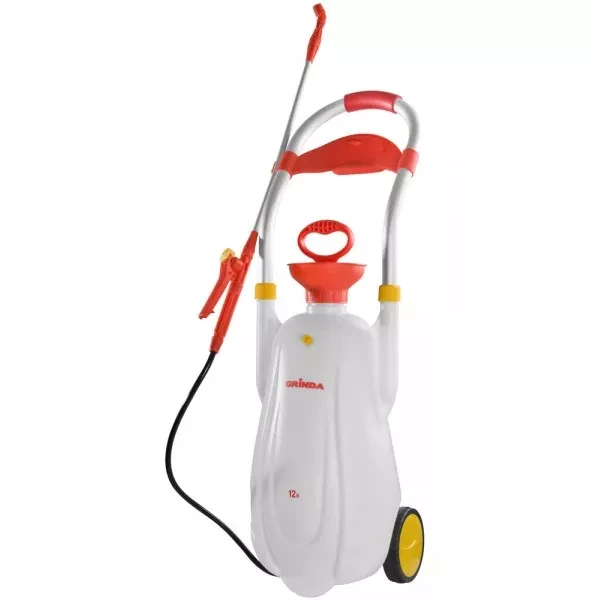 Опрыскиватель GRINDA  "Handy Spray" садовый, 12 л, с телескоп. удлинителем, на колесах 8-425161 купить в Ханты-Мансийске
