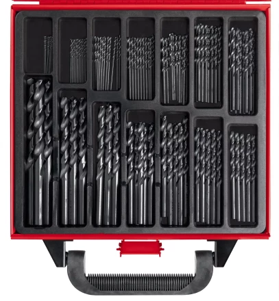 ЗУБР 99 шт, (1-10 мм), сталь Р4М2, класс В, мет.бокс, набор сверл по металлу (29605-H99) купить в Ханты-Мансийске